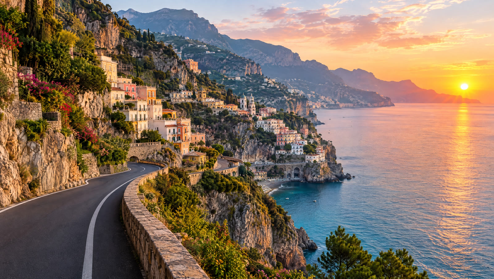 Południe Włoch: Amalfi, Cilento, Kalabria — trasa marzeń